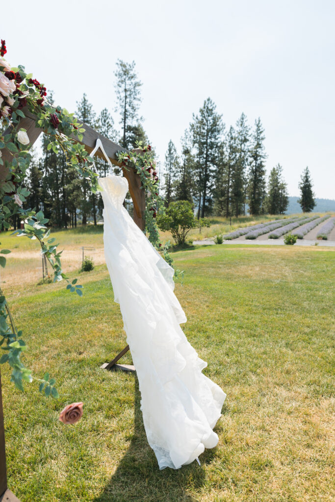 Spokane garden party wedding