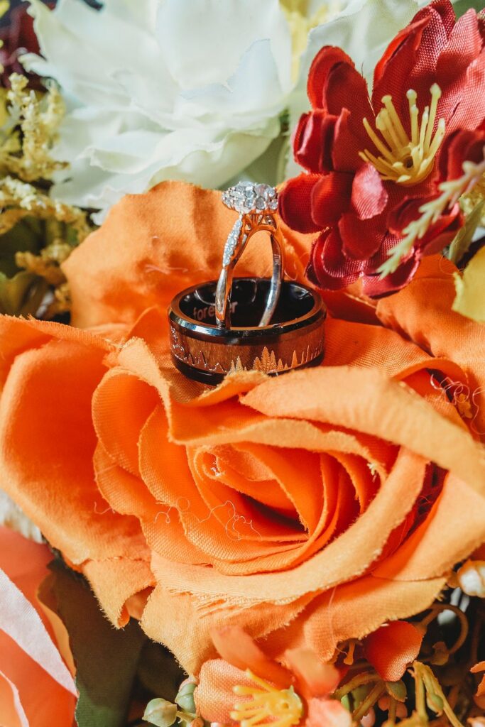 Luxury wedding flowers at a Spokane wedding venue