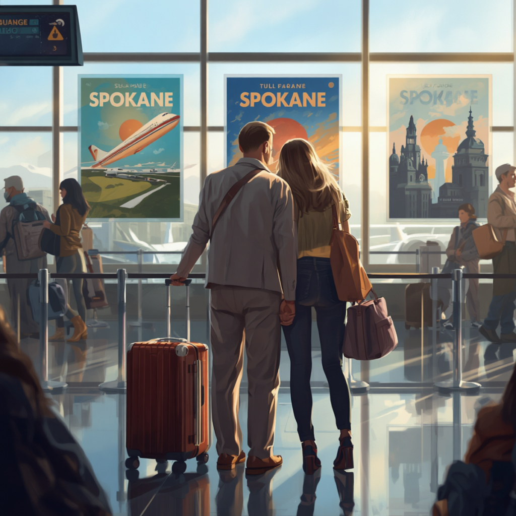 Spokane International Airport is one of the most accessible mid-size airports in the Pacific Northwest. Unlike large congested hubs, GEG is known for short TSA lines, short walking distances, easy pick up and drop off, fast baggage claim. 