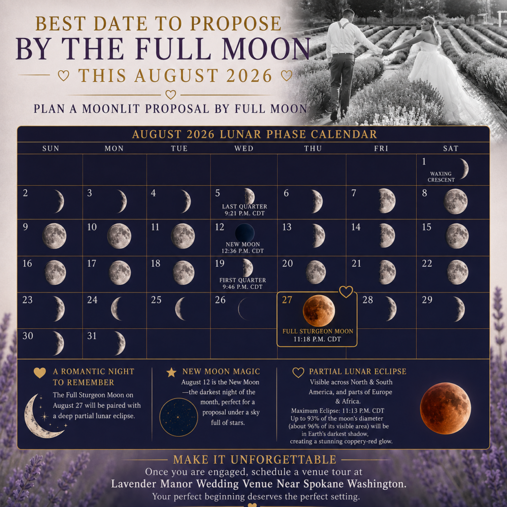 When Are the 2026 Full Moons in Spokane? 2 Infographic Featuring: When Are the 2026 Full Moons in Spokane?